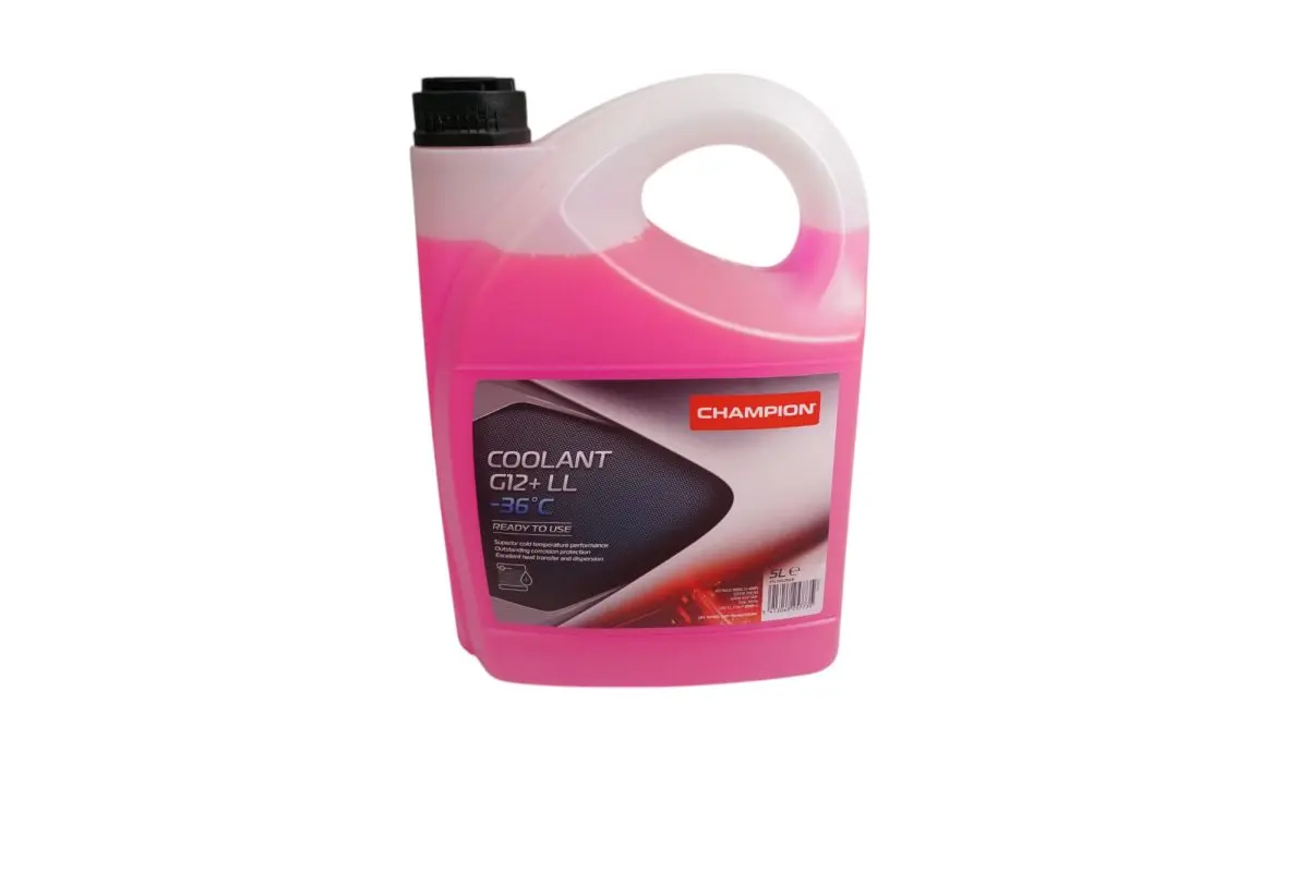 CHAMPION chladící kapalina COOLANT G12+ LL -36°C 5L ( )
