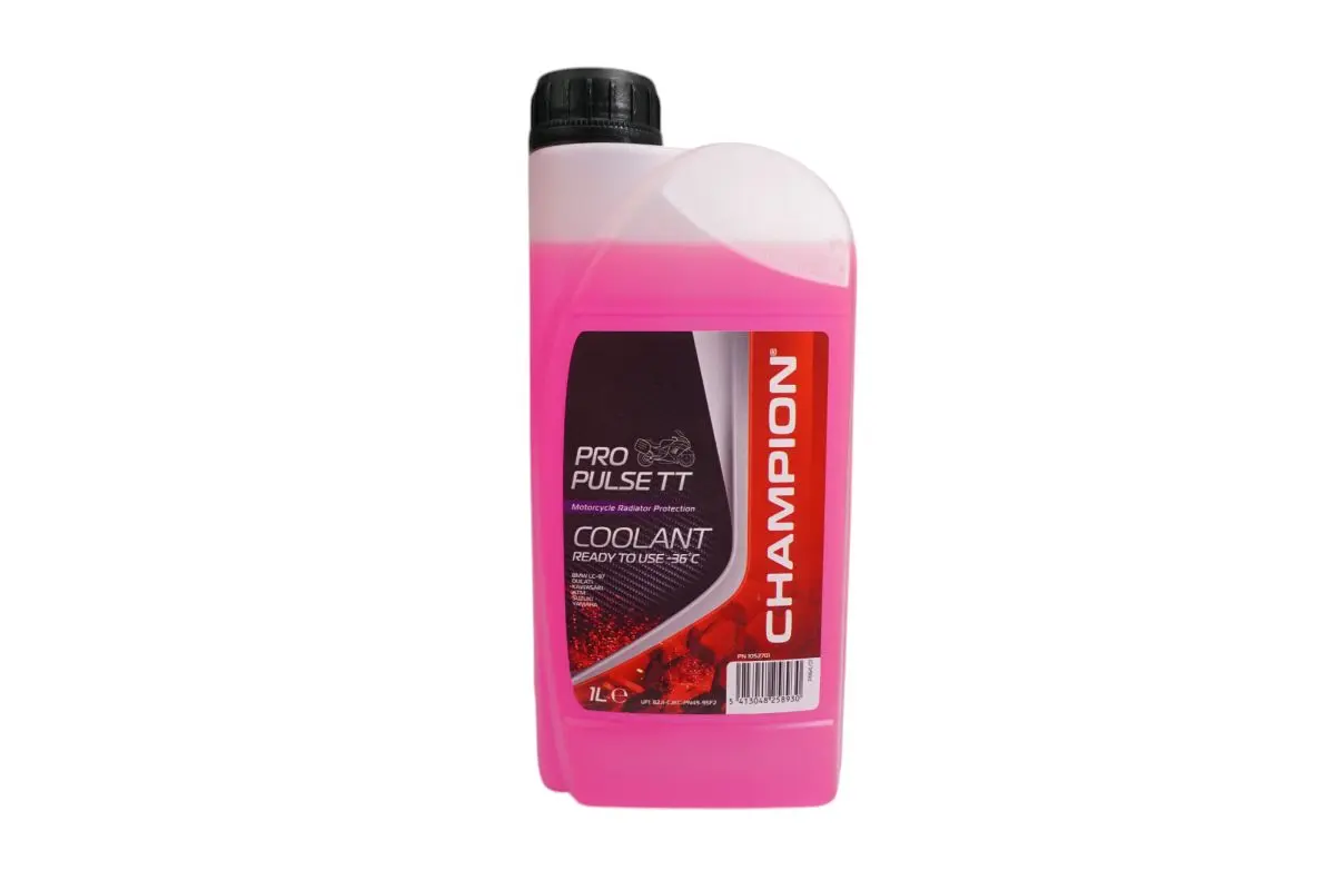 CHAMPION chladící kapalina COOLANT PROPULSE TT motocyklová 1L (-36°C) připravená k použití (CHAMPION chladící kapalina COOLANT PROPULSE TT)