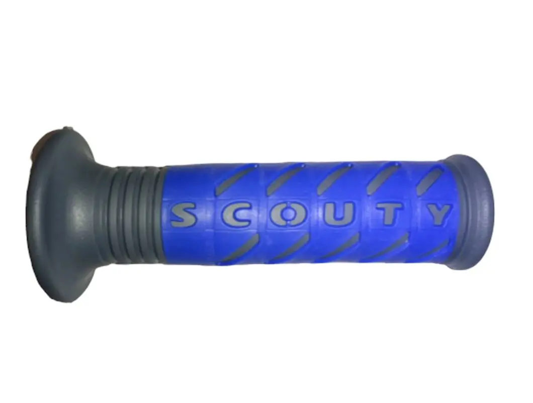 ARIETE gripy 10699-GA SCOUTY (120 mm) bez otvoru barva modrá/černá (ARIETE gripy 10699-GA SCOUTY (120 mm) bez otvoru barva modrá/černá)