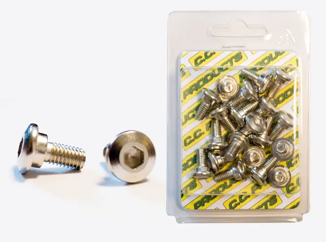 CC šrouby brzdového kotouče přední KAWASAKI KX/KXF (20kusů) M6, ploché-IMBUS, 10,9HRC (1083-16) (CC PRODUCTS) (CC šrouby brzdového kotouče přední)