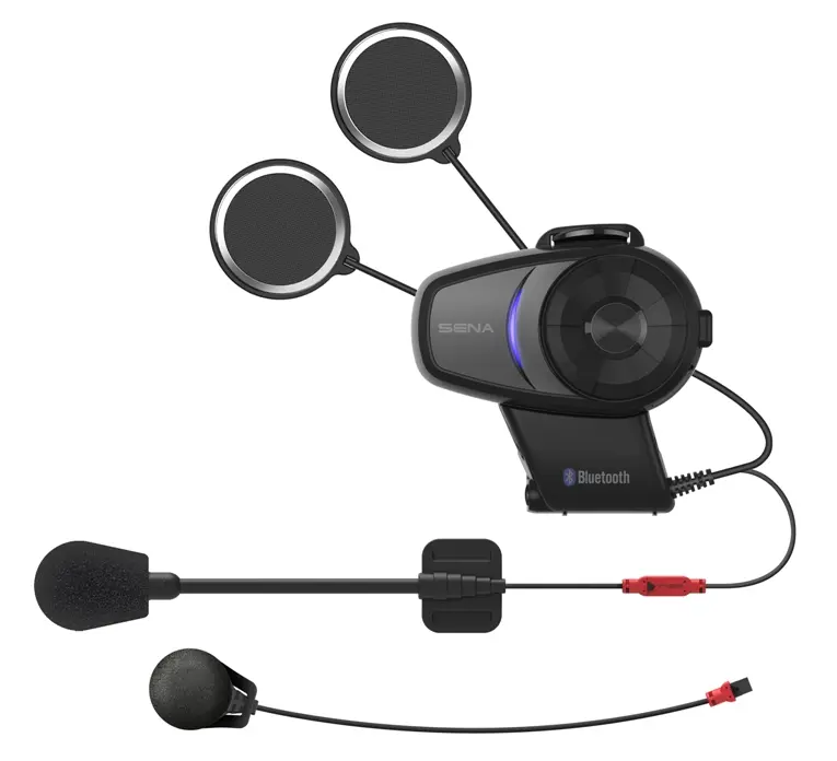 SENA interkom motocyklový 10S BLUETOOTH 4.1 do 1600M s univerzální sadou mikrofonů ( bez rádia ) ( 1 sada ) (EL) - nahrazuje 10S-01 ( )