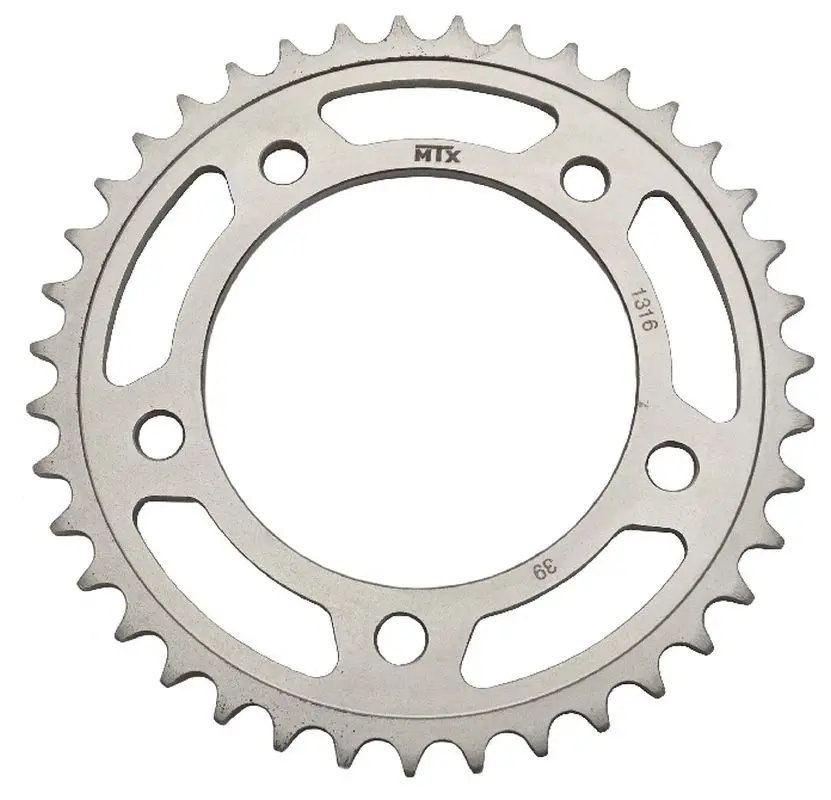 MTX PARTS řetězové kolečko zadní 4384 39 HONDA X-ADVENTURE '17-'21, FORZA 750 '21, CT 700 '14-'16, NC 750 '14-'20, CB/CBR 500 '13-'21 (JTR1316.39)