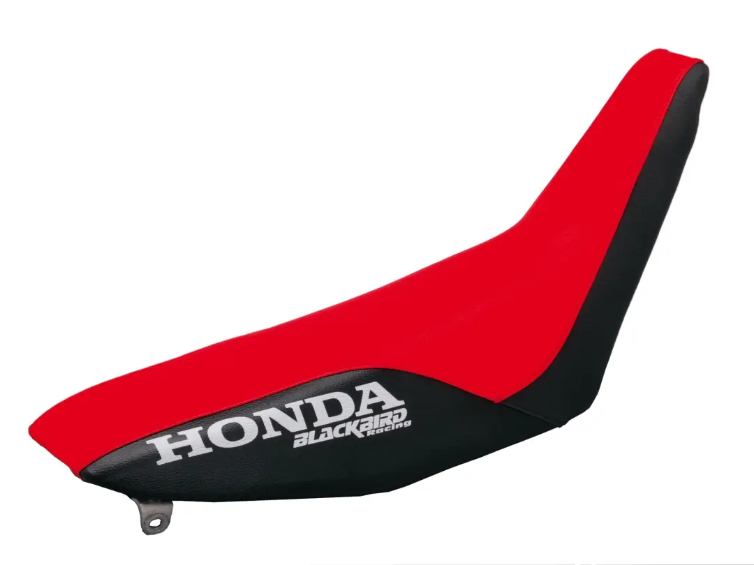BLACKBIRD potah sedla HONDA XR 600 88-99 LOGO HONDA, TRADITIONAL, barva červená/černá (BLACKBIRD potah sedla HONDA XR 600 88-99 LOGO HONDA,)