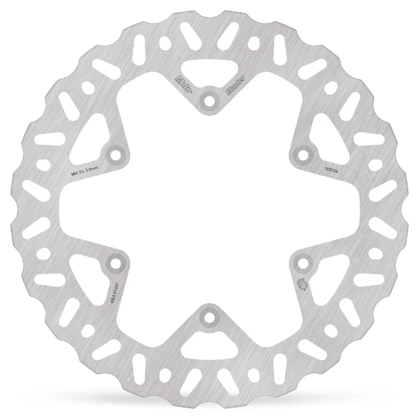 MOTO-MASTER brzdový kotouč zadní NITRO 245mm YAMAHA YZ/YZF/WRF 125/250 19-, YZF 450 18-19 (MOTO-MASTER brzdový kotouč zadní NITRO 245mm YAMAHA)
