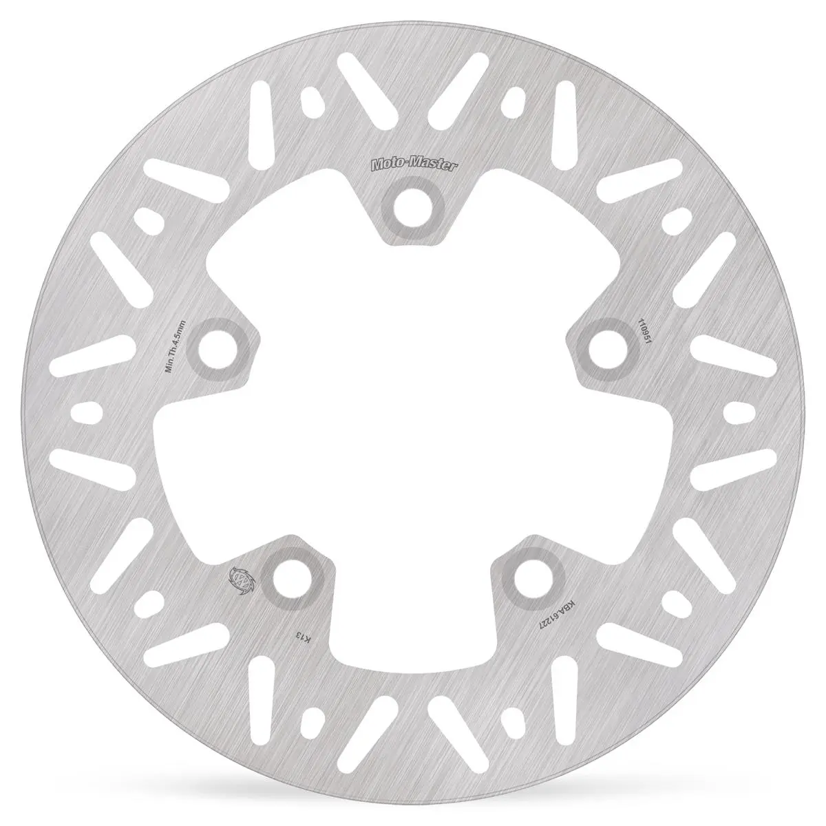 MOTO-MASTER zadní brzdový kotouč NITRO SCOOTER SERIES SUZUKI AN 400 BURGMAN 05-19, AN 250 BURGMAN 07-08 (210X90X5) (5X10,5mm) ( )