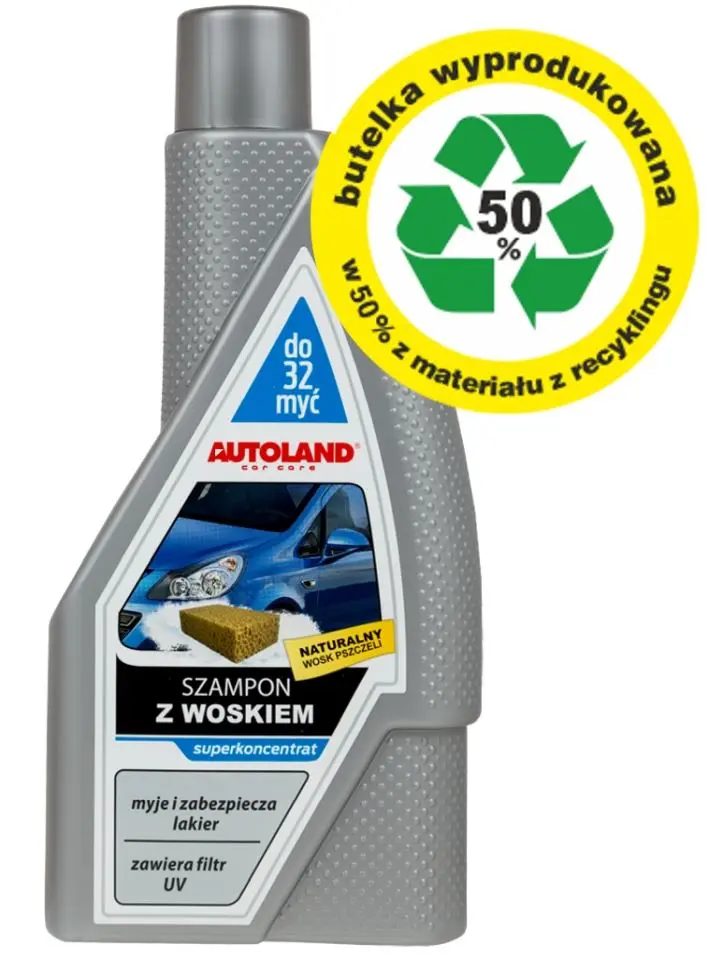 AUTOLAND šampon s voskem 0,95L (12) (AUTOLAND šampon s voskem 0,95L (12))