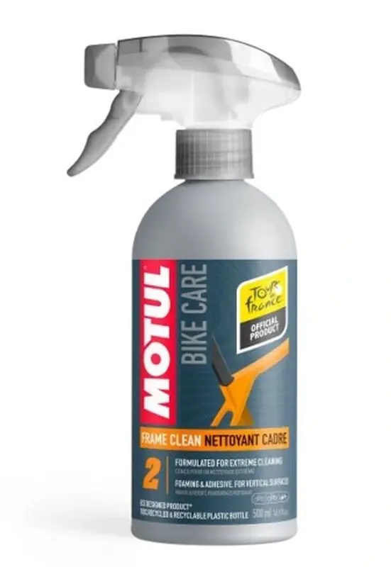 MOTUL BIKE CARE FRAME CLEAN ROAD 0,5L tekutina na mytí kola (MOTUL BIKE CARE FRAME CLEAN ROAD 0,5L tekutina na mytí kola)