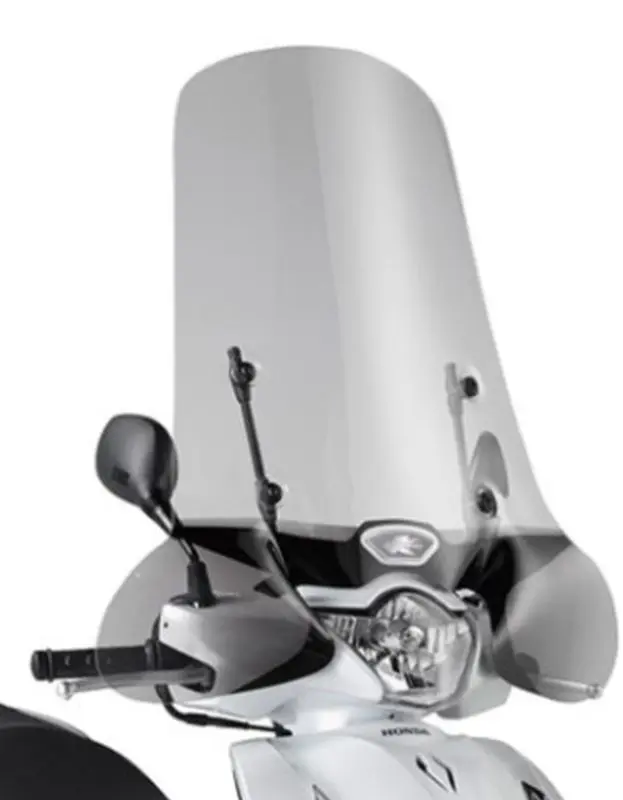 KAPPA plexi HONDA SH 125I/150I/ABS (12-19) 72 X 71 cm průhledné - potřebné upevnění A1117AK nebo A1155AK ( )
