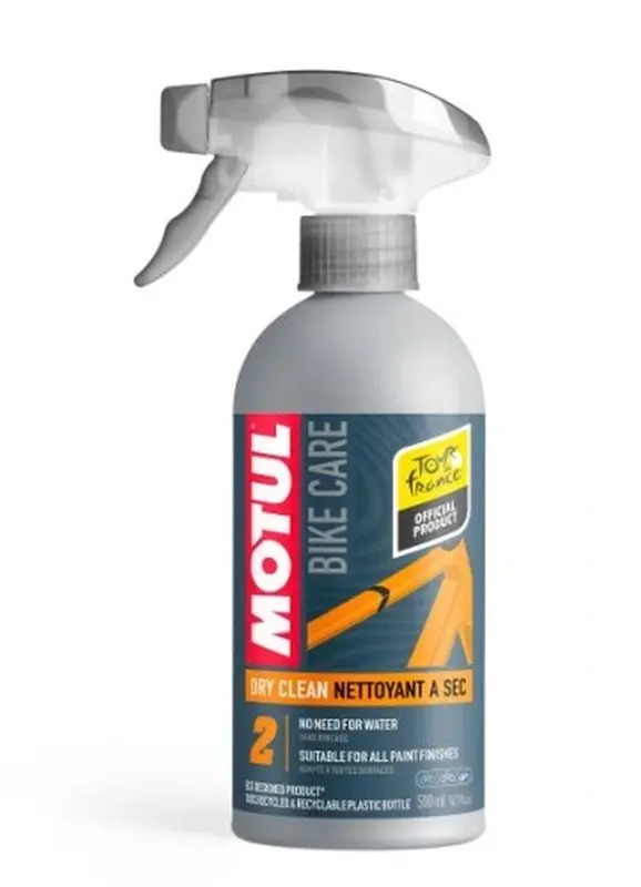 MOTUL Bike Care - Dry Clean Off Road 500ml 112844 (Bezoplachový čistič Jízdního kola)
