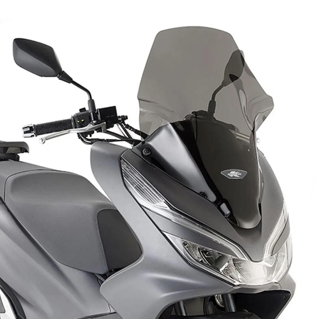 KAPPA plexi HONDA PCX 125 (18-19) 60,5 X 43,5 cm ztmavené - potřebné upevnění D1163KITK (KAPPA plexi HONDA PCX 125 (18-19) 60,5 X 43,5 cm ztmavené -)