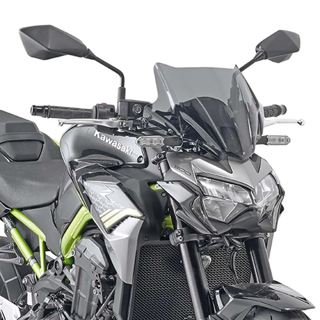 KAPPA plexi štít HONDA CB 500F (19-23), KAWASAKI Z 900 (20-24) CF MOTO NK 650 21-24 28 X 36,5 cm ztmavený - bez upevnění (KAPPA plexi štít HONDA CB)