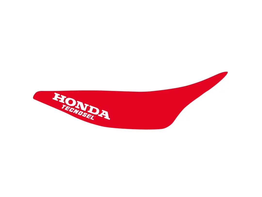 TECNOSEL (BLACKBIRD) potah sedla HONDA CR 125 93-97, CR 250 92-96, REPLICA TEAM HONDA 92, barva červená, nápis HONDA (TECNOSEL (BLACKBIRD) potah)