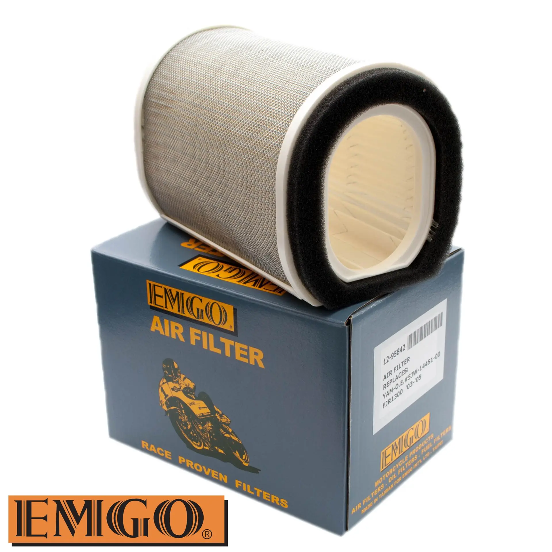 EMGO vzduchový filtr YAMAHA FJR 1300 01-23, XVS 1300 A MIDNIGHT STAR 14-15 (HFA4912) (5JW-14451-00) (Y4245) ( )