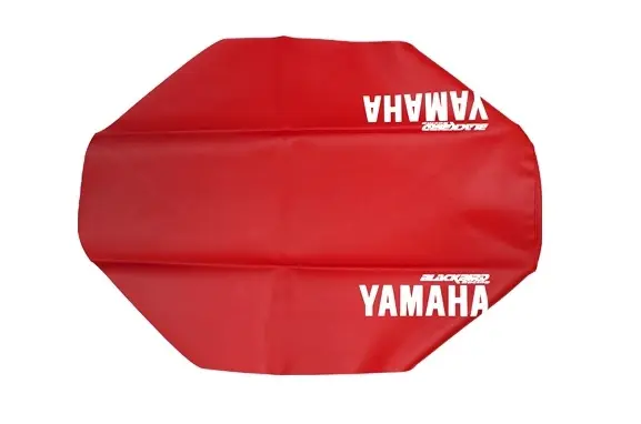 BLACKBIRD potah sedla YAMAHA TT 600 83-92, XT 600 84-87, XT 600Z TENER 85-90 TRADITIONAL LOGO YAMAHA barva červená (BLACKBIRD potah sedla YAMAHA TT)