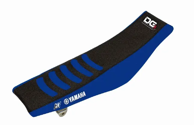 BLACKBIRD potah sedla YAMAHA YZ 250F 06-09, YZ 450F 06-09; WR 250F 07-14, WR 450F 07-11 DOUBLE GRIP 3 barva černá modrá ( )