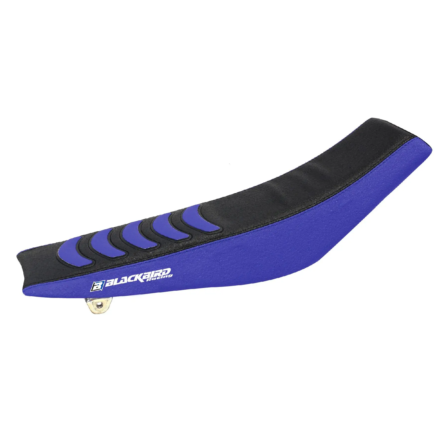 BLACKBIRD potah sedla YAMAHA YZ 250F 14-18, YZ 450F 14-19, WR 250F 15-19, WR 450F 16-18 DOUBLE GRIP 3 barva modrá černá (BLACKBIRD potah sedla YAMAHA)