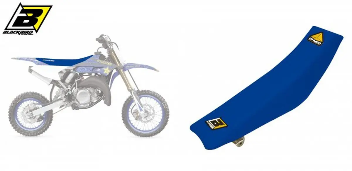 BLACKBIRD potah sedla YAMAHA YZ 65 19-23 PYRAMID (PMD) barva modrá (BLACKBIRD potah sedla YAMAHA YZ 65 19-23 PYRAMID (PMD) barva modrá)
