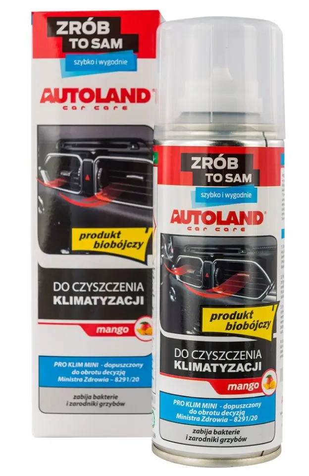 AUTOLAND prostředek na čištění klimatizací MANGO 0,2L (12) (AUTOLAND prostředek na čištění klimatizací MANGO 0,2L (12))