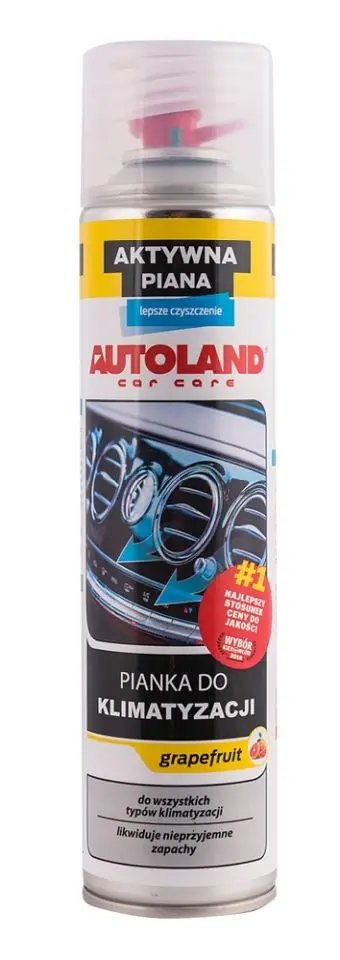 AUTOLAND pěna na čištění klimatizací a ventilátorů GRAPEFRUIT 0,4L (6) (AUTOLAND pěna na čištění klimatizací a ventilátorů GRAPEFRUIT 0,4L (6))