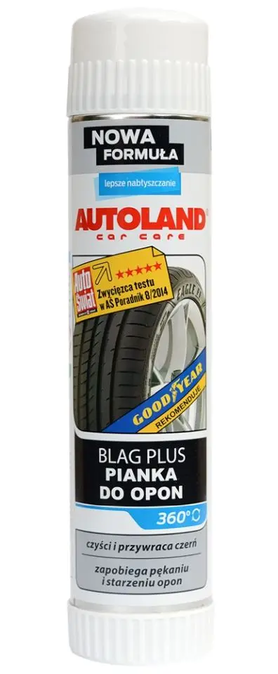 AUTOLAND BLAG PLUS pěna na pneumatiky 0,4L (12) (AUTOLAND BLAG PLUS pěna na pneumatiky 0,4L (12))
