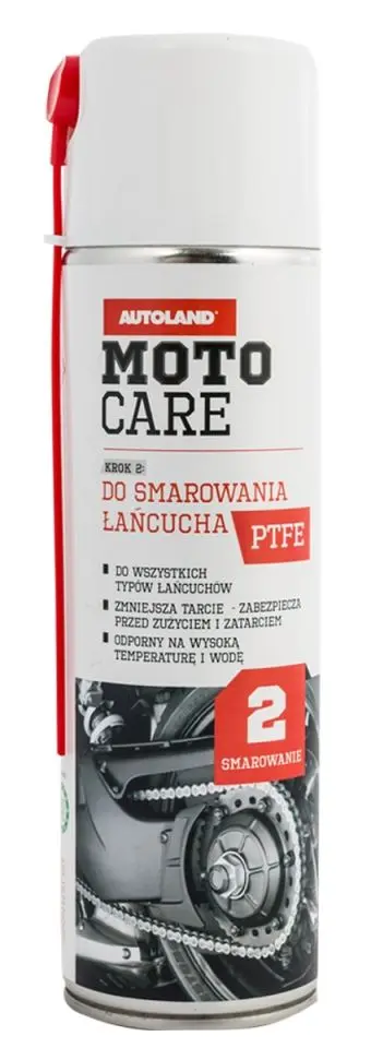 AUTOLAND MOTOCARE bílé mazivo PTFE na řetězy 0,5L (12) (AUTOLAND MOTOCARE bílé mazivo PTFE na řetězy 0,5L (12))