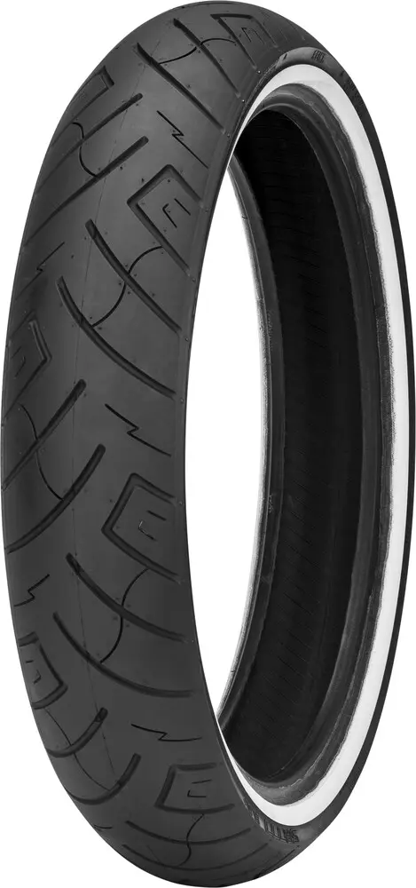 SHINKO 130/90B16 FSR777 73H TL REINF WW PŘEDNÍ BÍLÁ STRANA DOT 2026 (Moto pneu SHINKO FSR777 130/90-16)