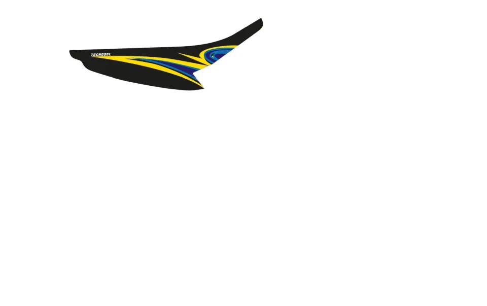 BLACKBIRD potah sedla SUZUKI RM 125/250 01-08 REPLICA TEAM SUZUKI 2001 ( )
