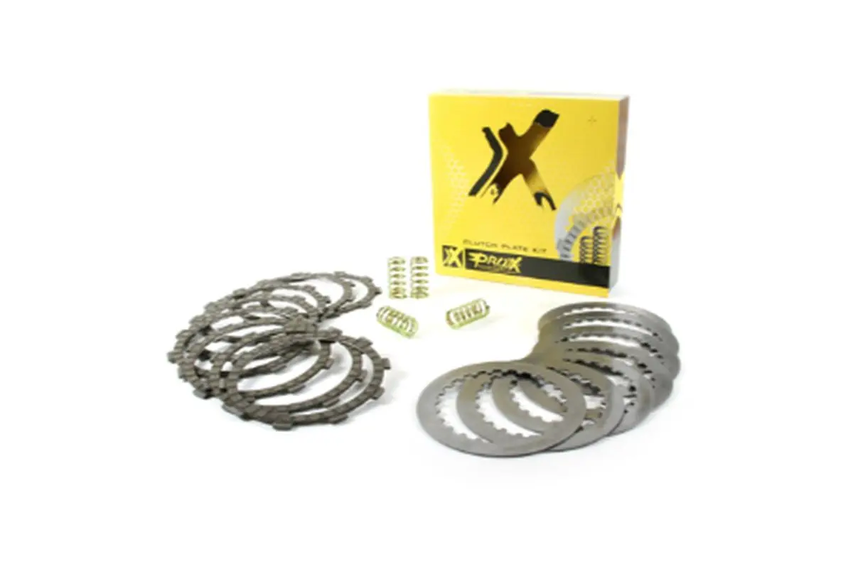 PROX spojkové kotouče s distančními podložkami a pružinami (komplet) KAWASAKI KDX 200 95-06, KDX 220 R 98-05 (PROX spojkové kotouče s distančními)