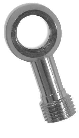 FREN TUBO koncovka brzdové hadice homologovaná rovná průměr 10mm chromovaná (FREN TUBO koncovka brzdové hadice homologovaná rovná průměr 10mm)