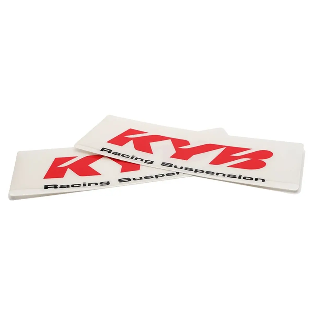 KYB nálepky předního zavěšení (KYB RACING SUSPENSION) barva červená (KYB nálepky předního zavěšení (KYB RACING SUSPENSION) barva červená)
