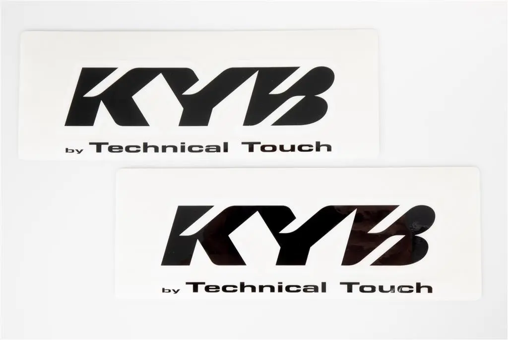 KYB nálepky zavěšení přední (KYB TECHNICAL TOUCH) barva černá ( )