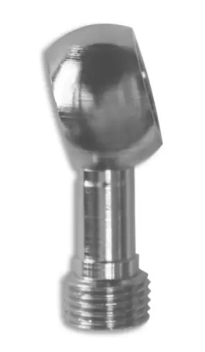 FREN TUBO koncovka brzdové hadice homologovaná průměr 10mm 15° chromovaná (FREN TUBO koncovka brzdové hadice homologovaná průměr 10mm 15° chromovaná)