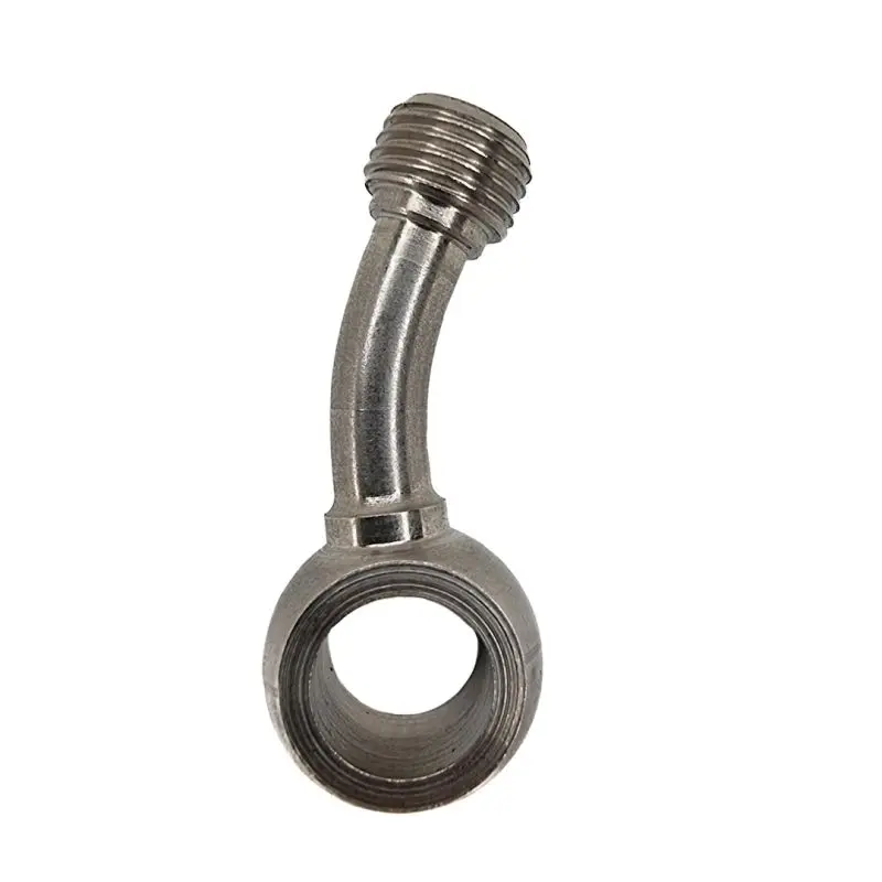 FREN TUBO koncovka brzdové hadice homologovaná průměr 10mm (30° boční) nerez (FREN TUBO koncovka brzdové hadice homologovaná průměr 10mm (30° boční))