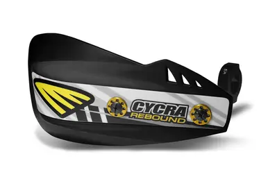 CYCRA zesílené kryty páček s upevněním (22mm/28,6mm) REBOUND barva černá (CYCRA zesílené kryty páček s upevněním (22mm/28,6mm) REBOUND barva černá)