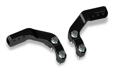 CYCRA zesílené upevnění krytů páček HCM (28,6mm) s upevněním do úchytů řidítek barva černá (CYCRA zesílené upevnění krytů páček HCM (28,6mm) s)