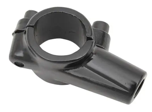EMGO držák zrcátka s objímkou na řídítka 22mm (7/8") barva černá (otvor 10mm) (EMGO držák zrcátka s objímkou na řídítka 22mm (7/8") barva černá)