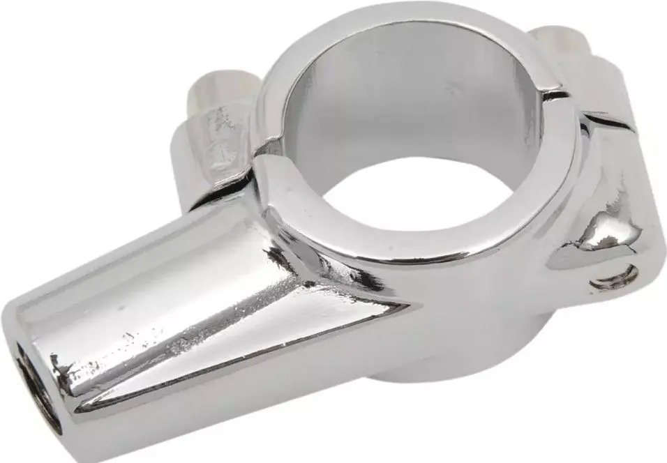 EMGO držák zrcátka s objímkou na řídítka 22MM (7/8") chromovaný (vzor YAMAHA) ( )