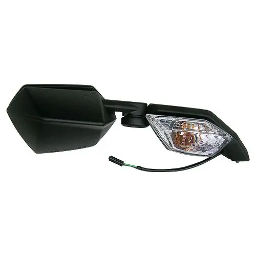 EMGO zrcátko KAWASAKI ZX-10R 08-10 pravé (56001-0103) barva černá (vzor originál) (homologace) ( )