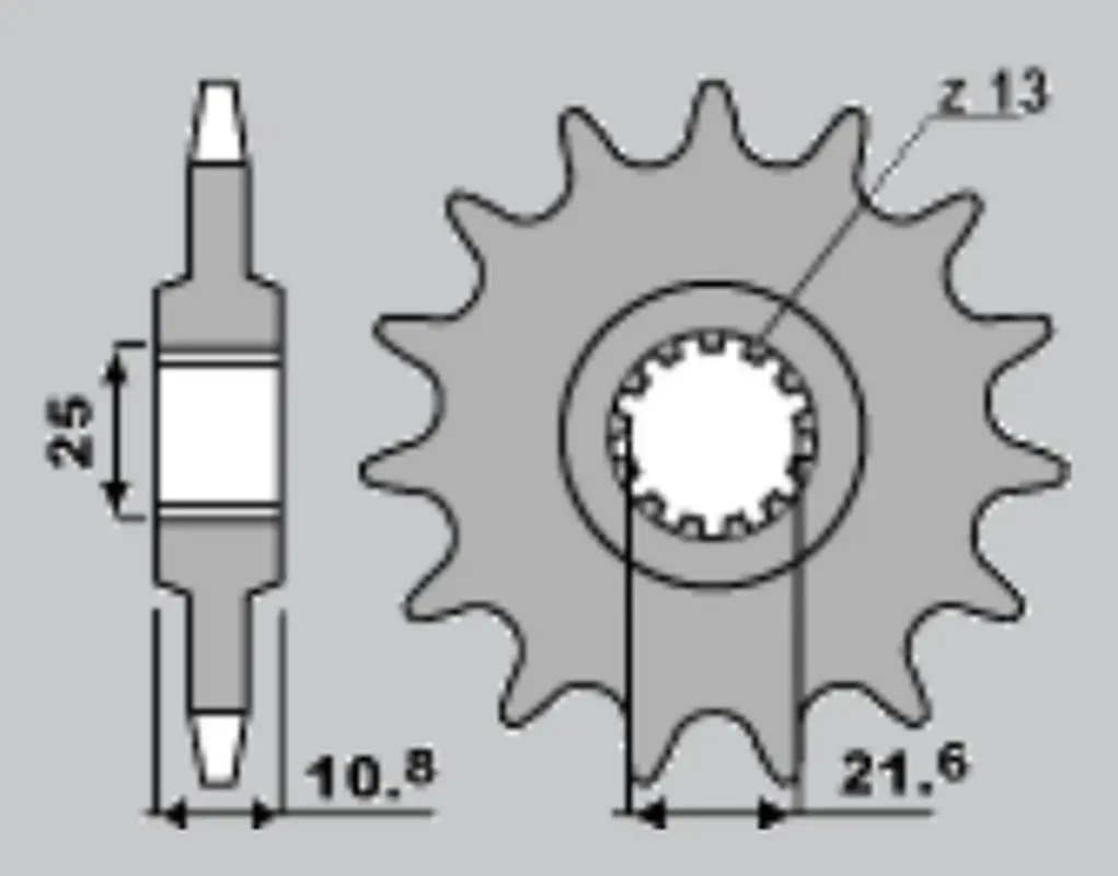 JR řetězové kolo přední 2086 17 YAMAHA TDM 850 '96-'98 (JTF1586.17) (JR řetězové kolo přední 2086 17 YAMAHA TDM 850 '96-'98 (JTF1586.17))