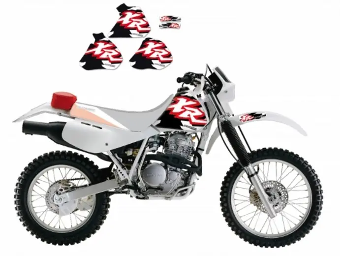 BLACKBIRD sada samolepek (dýhy) HONDA XR 250/350 88-95 ORIGINAL (17) (BLACKBIRD sada samolepek (dýhy) HONDA XR 250/350 88-95 ORIGINAL (17))
