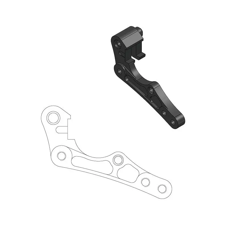 MOTO-MASTER adaptér pro brzdový kotouč FLAME 270mm přední KTM 125/530 09-17, HUSQVARNA 125/350 14-17, HUSABERG 125/570 09-14 ( )