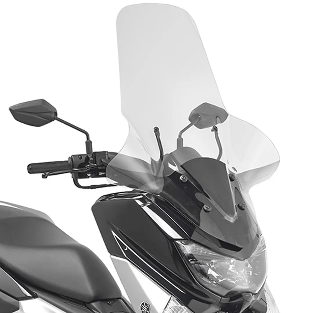 KAPPA plexi štít YAMAHA N-MAX 125-155 (15-20) 81,5 X 64,5 cm průhledný - potřebné upevnění D2123KITK (KAPPA plexi štít YAMAHA N-MAX 125-155 (15-20))