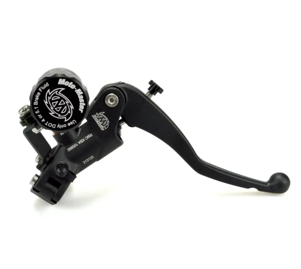MOTO-MASTER radiální brzdová pumpa 12MM s pákou (BLACK MODEL) barva černá (NA OBJEDNÁVKU) (MOTO-MASTER radiální brzdová pumpa 12MM s pákou (BLACK)