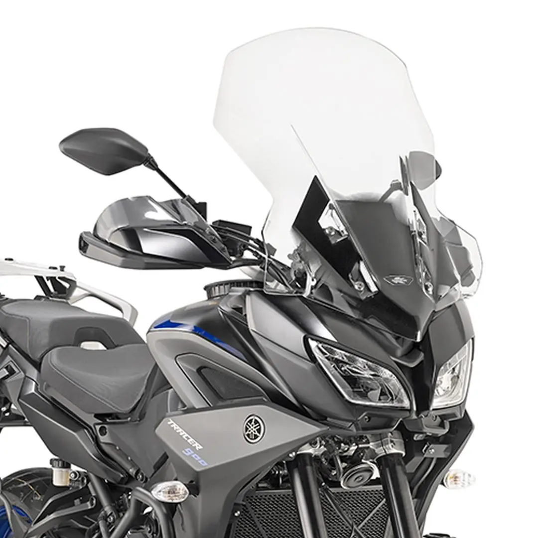 KAPPA plexi štít YAMAHA TRACER 900 18-20, TRACER 900 GT 18-20 69,5 X 48 cm průhledný - potřebné upevnění D2139KITK (KAPPA plexi štít YAMAHA TRACER)