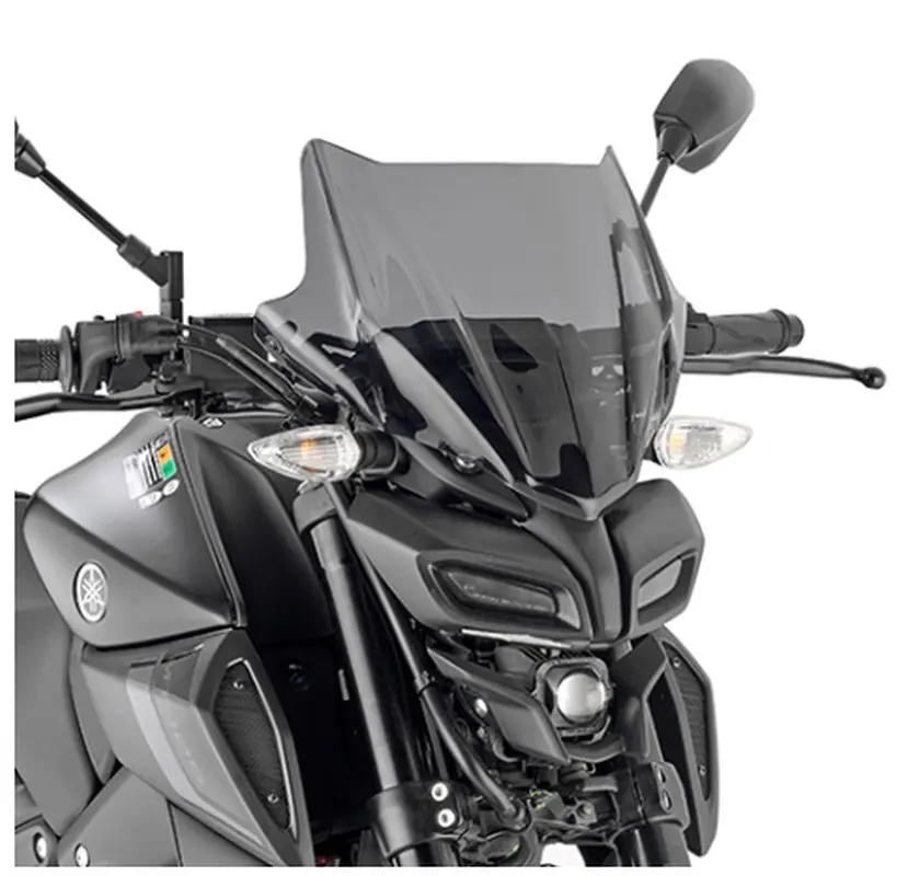 KAPPA plexi YAMAHA MT 125 20-25, HONDA CB 750 HORNET 23-24, (28 X 36,5 cm) ztmavené - potřebné upevnění A2166AK nebo A1200AK (KAPPA plexi YAMAHA MT)