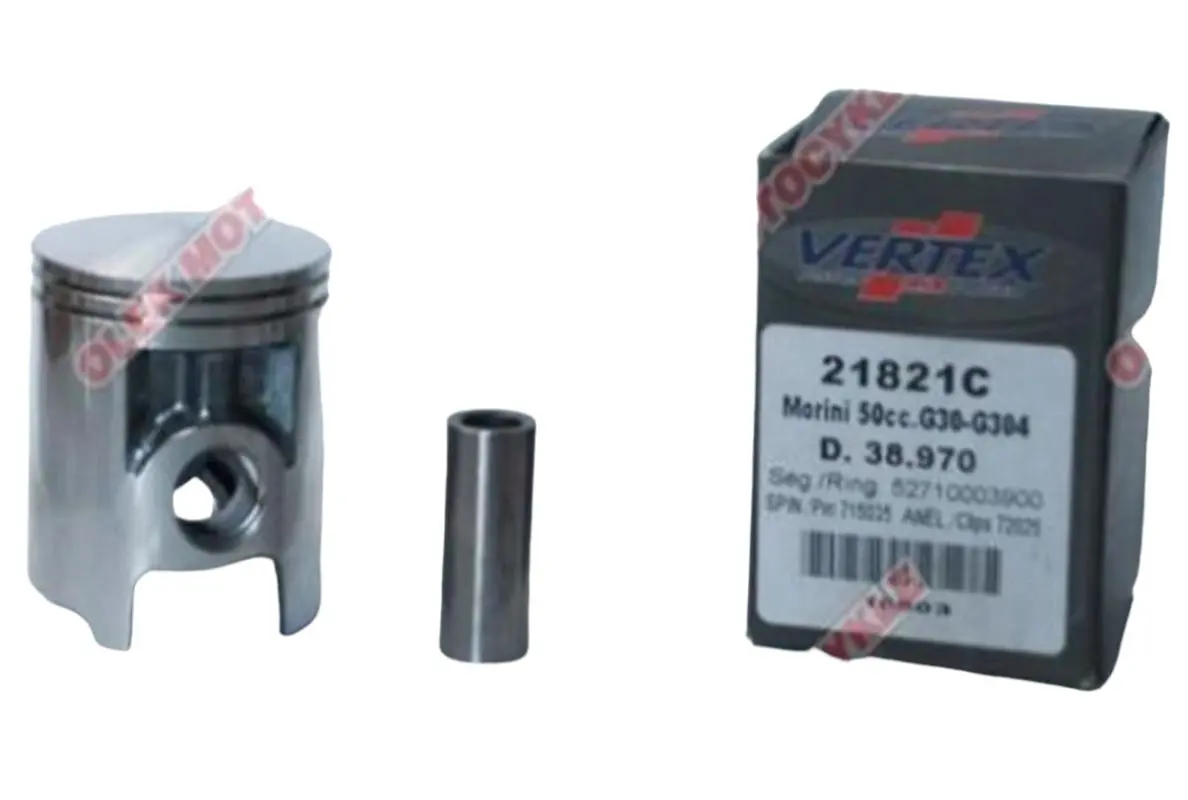 VERTEX píst MORINI G30, G304 50ccm (38,97mm) (kroužky 52710003900 x 2 kusy) ( )