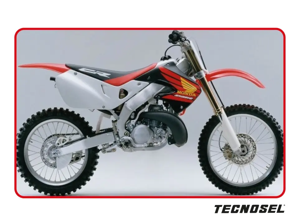 BLACKBIRD sada samolepek (dýhy) HONDA CR 125 98-99, CR 250R 97-99 REPLICA OEM HONDA (BLACKBIRD sada samolepek (dýhy) HONDA CR 125 98-99, CR 250R)