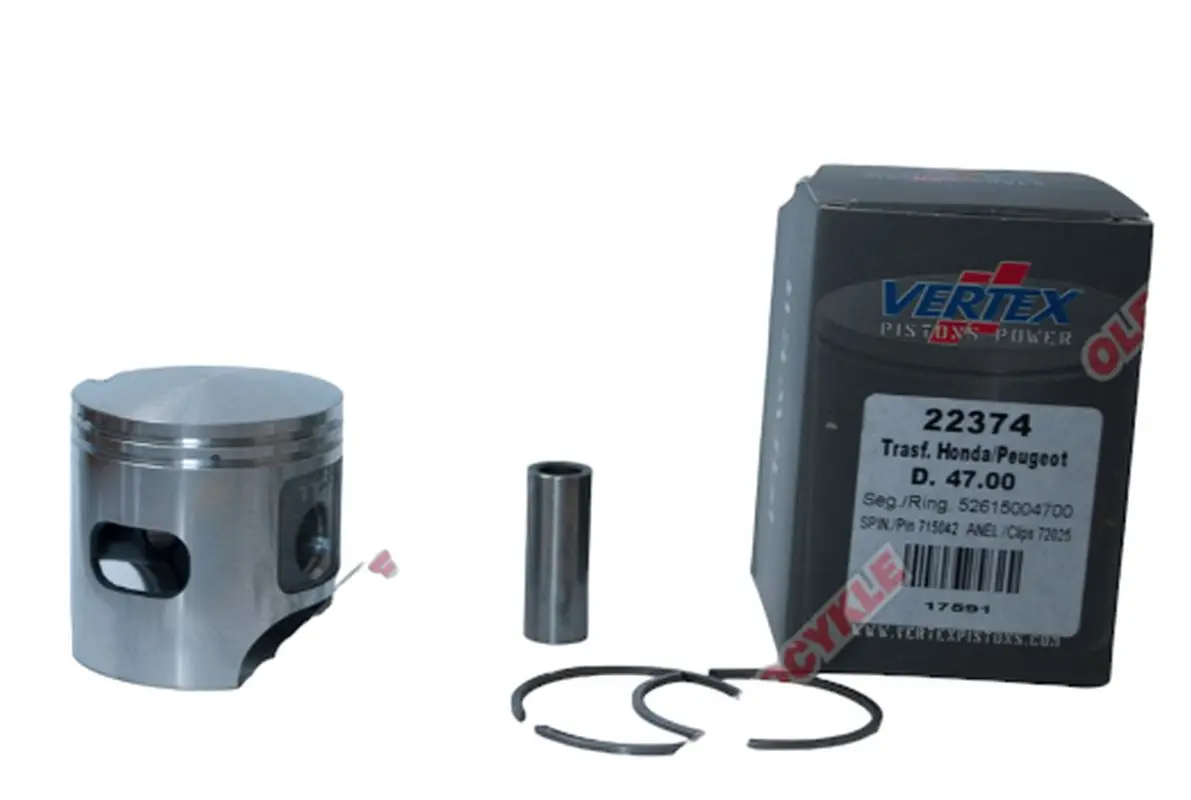 VERTEX píst TOP PERFORMANCES HONDA ,PEUGEOT 47,80 mm čep 12mm (22374080) (VERTEX píst TOP PERFORMANCES HONDA ,PEUGEOT 47,80 mm čep 12mm (22374080))