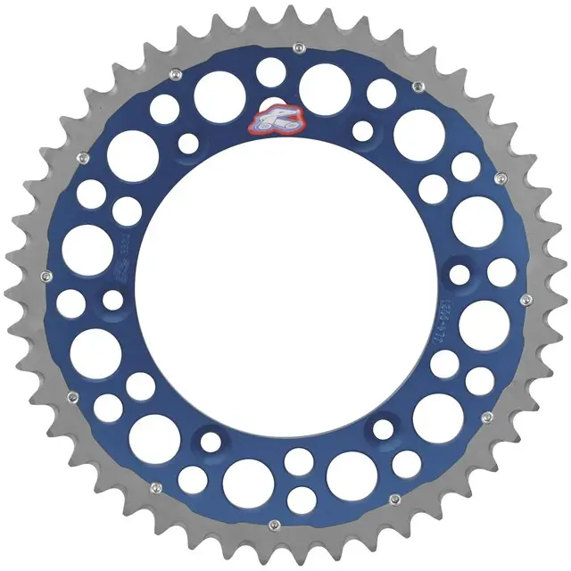 RENTHAL rozeta TWINRING 899 52 (ocel-hliník) barva modrá KTM/HUSQVARNA/HUSABERG (JTR897,52) (89952) (RENTHAL rozeta TWINRING 899 52 (ocel-hliník))