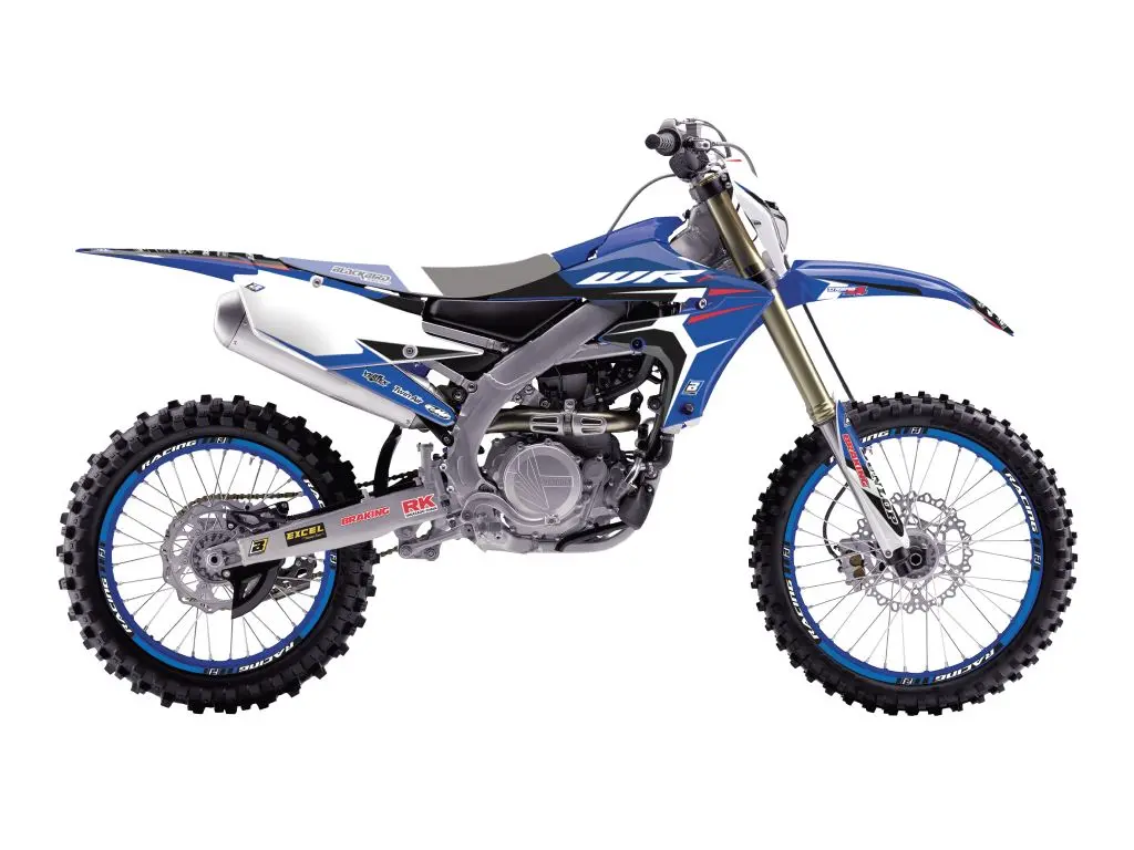BLACKBIRD sada samolepek (dýhy) YAMAHA WR 250F 20-23, WR 450F 19-23 DREAM 4 (BLACKBIRD sada samolepek (dýhy) YAMAHA WR 250F 20-23, WR 450F 19-23)